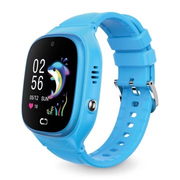Aligator AW11BE - Išmanusis laikrodis Watch Junior 2, 450 mAh, IP67, Wi-Fi, mėlynas