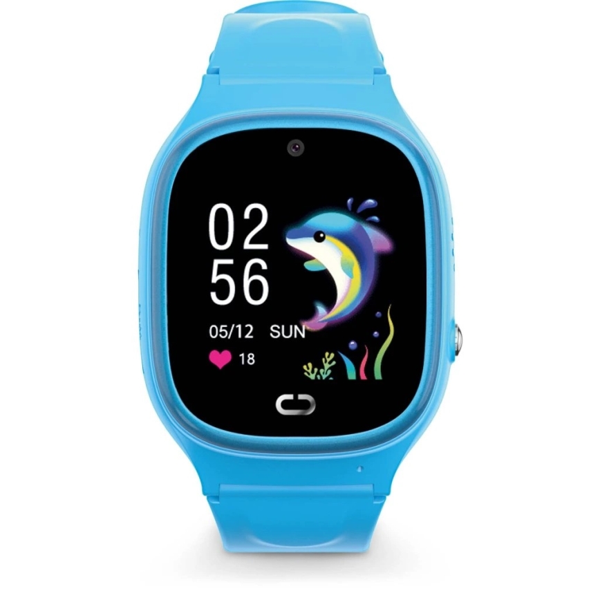 Aligator AW11BE - Išmanusis laikrodis Watch Junior 2, 450 mAh, IP67, Wi-Fi, mėlynas