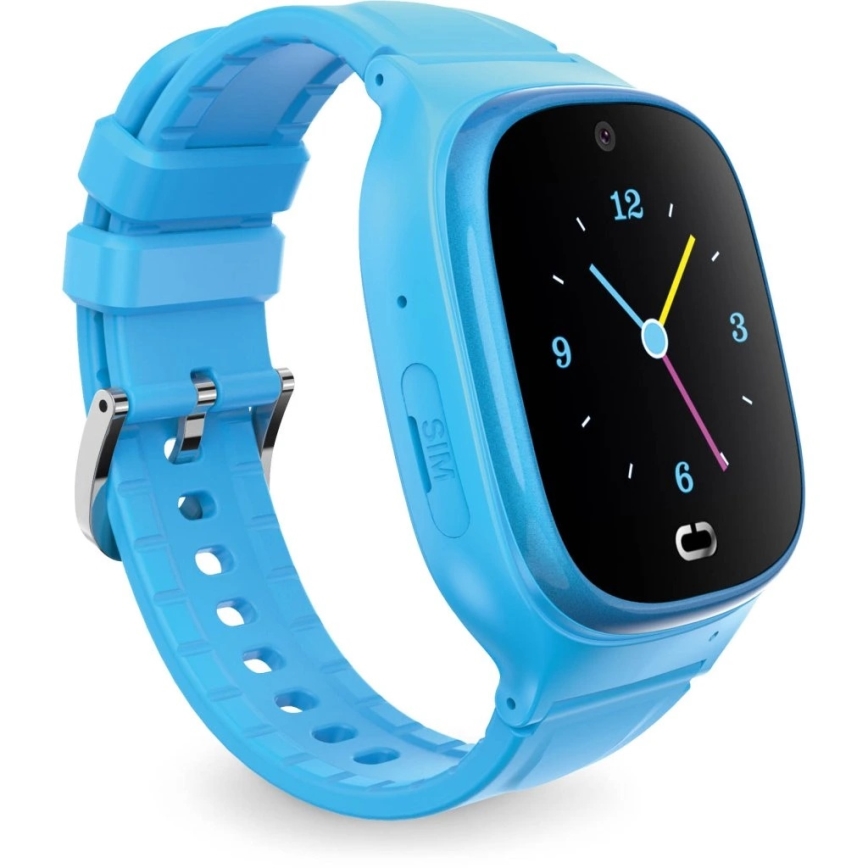 Aligator AW11BE - Išmanusis laikrodis Watch Junior 2, 450 mAh, IP67, Wi-Fi, mėlynas
