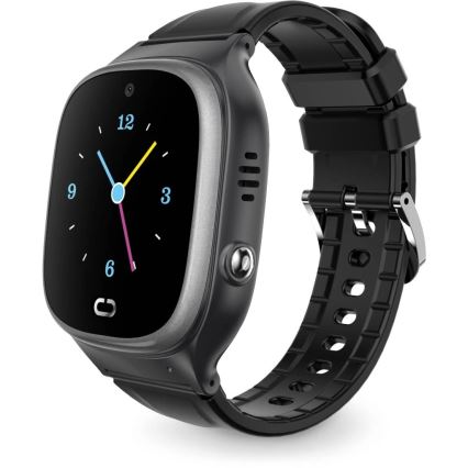 Aligator AW11BK - Išmanusis laikrodis Watch Junior 2 450 mAh IP67 Wi-Fi juodas