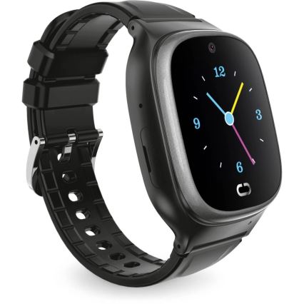 Aligator AW11BK - Išmanusis laikrodis Watch Junior 2 450 mAh IP67 Wi-Fi juodas
