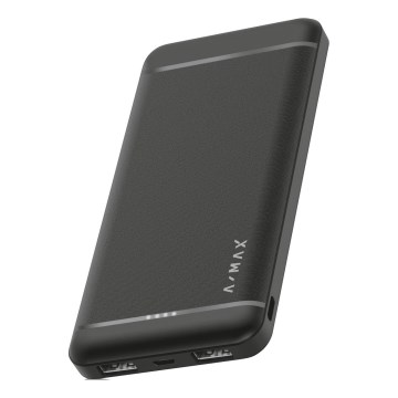 Aligator AX0003 - Išorinis akumuliatorius A-MAX 10000 mAh 3,7V juodas