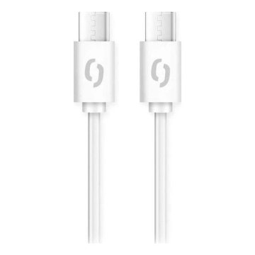 Aligator DATKP47 - USB kabelis USB-C / USB-C 100 W Power Delivery 1,5 m baltas