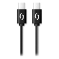 Aligator DATKP48 - USB-C į USB-C kabelis, 65 W Power Delivery, 1,5 m, juodas