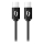Aligator DATKP54 - USB kabelis USB-C / USB-C, 65 W Power Delivery, 0,5 m, juoda