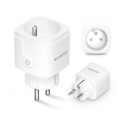 Aligator WAL001 - Išmanusis lizdas 3680W/230V/Tipas E/16A Wi-Fi Tuya