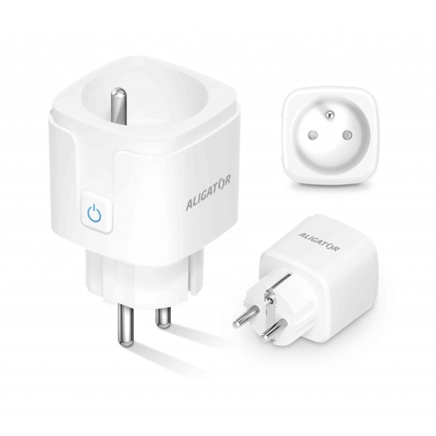 Aligator WAL001 - Išmanusis lizdas 3680W/230V/Tipas E/16A Wi-Fi Tuya