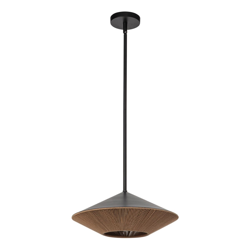 Alora Mood - Sietynas ant stulpo DAPHNE 1xE27/60W/230V diametras 38,1 cm juoda