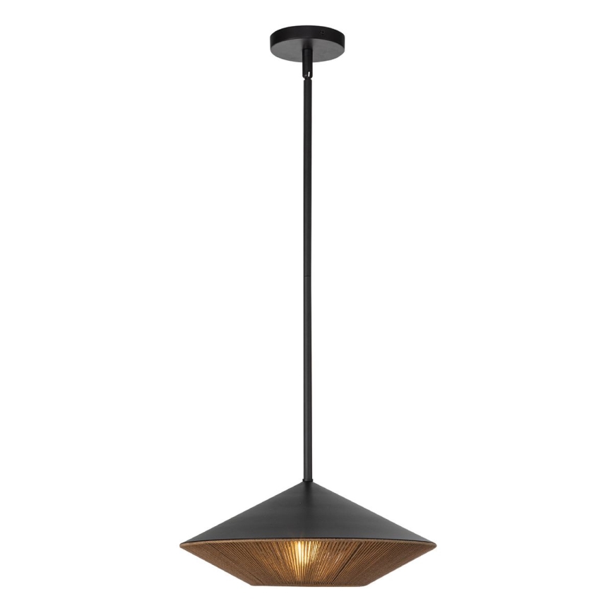 Alora Mood - Sietynas ant stulpo DAPHNE 1xE27/60W/230V diametras 38,1 cm juoda