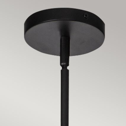 Alora Mood - Sietynas ant stulpo DAPHNE 1xE27/60W/230V diametras 38,1 cm juoda