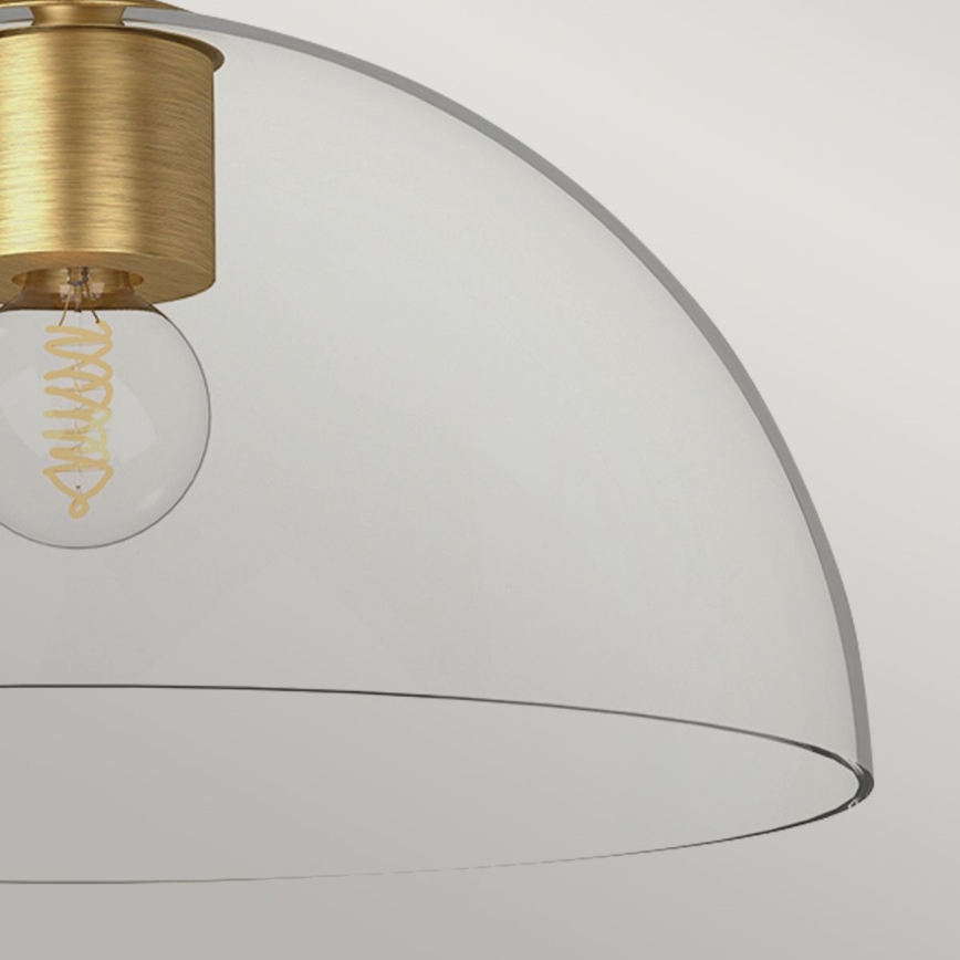 Alora Mood - Sietynas ant stulpo JUDE 1xE27/60W/230V diametras 30,5 cm žalvaris