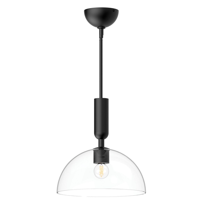 Alora Mood - lubų šviestuvas ant strypo JUDE 1xE27/60W/230V juodas