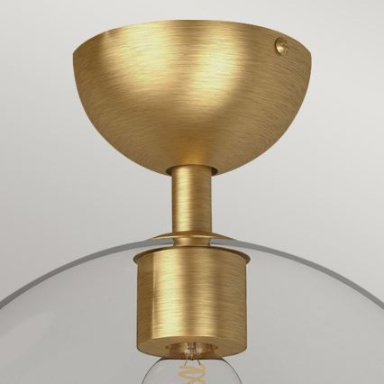 Alora Mood - Lubinis šviestuvas JUDE 1xE27/60W/230V diametras 30,5 cm žalvaris
