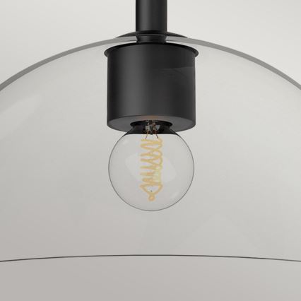 Alora Mood - Lubinis šviestuvas JUDE 1xE27/60W/230V skersm. 30,5 cm juodas