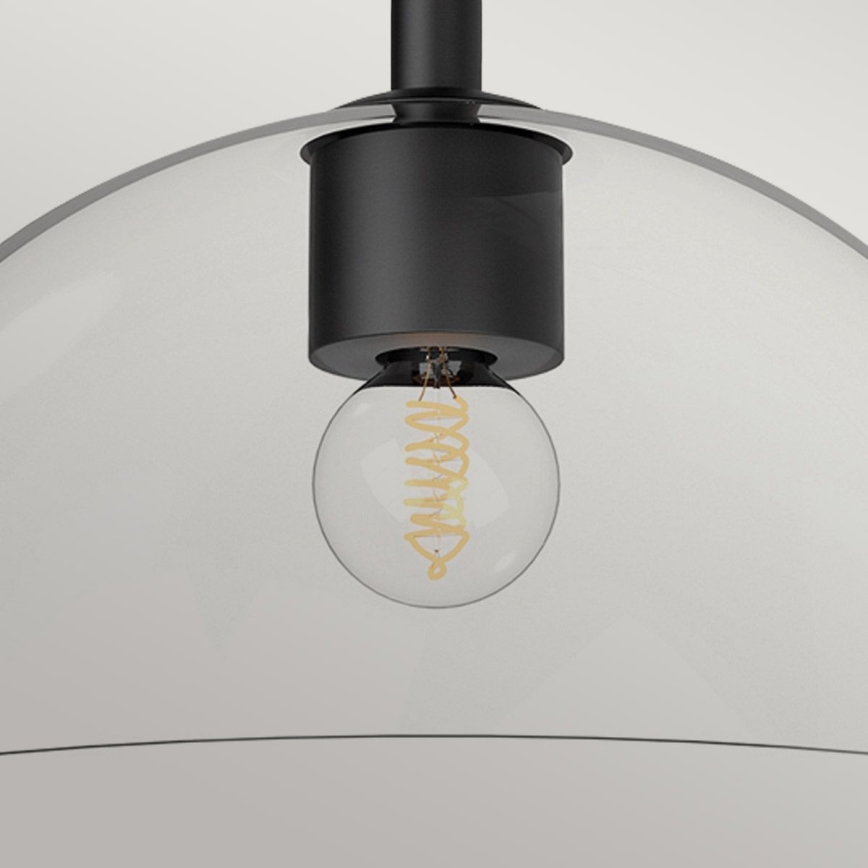 Alora Mood - Lubinis šviestuvas JUDE 1xE27/60W/230V skersm. 30,5 cm juodas