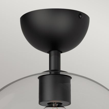 Alora Mood - Lubinis šviestuvas JUDE 1xE27/60W/230V skersm. 30,5 cm juodas