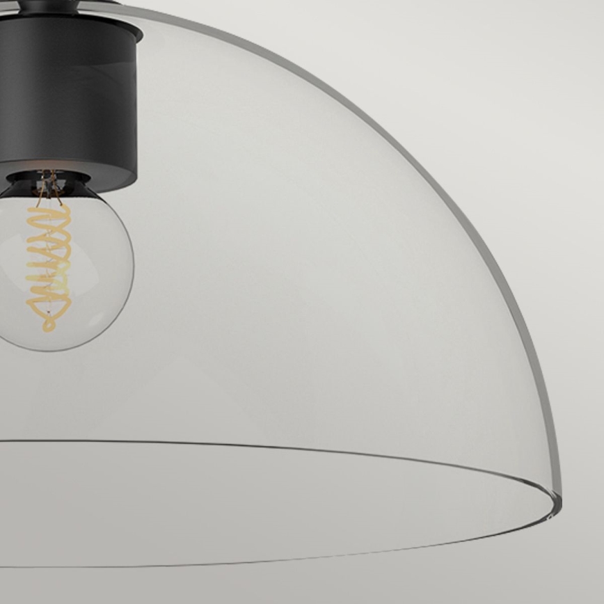 Alora Mood - Lubinis šviestuvas JUDE 1xE27/60W/230V skersm. 30,5 cm juodas
