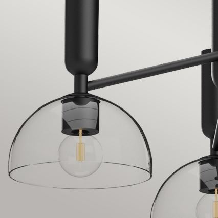 Alora Mood - Šviestuvas ant strypo JUDE 3xE27/60W/230V juodas