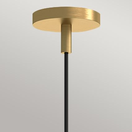 Alora Mood - Pakabinamas šviestuvas ant laido REMYCK 1xE27/60W/230V Ø 34,3 cm auksinis