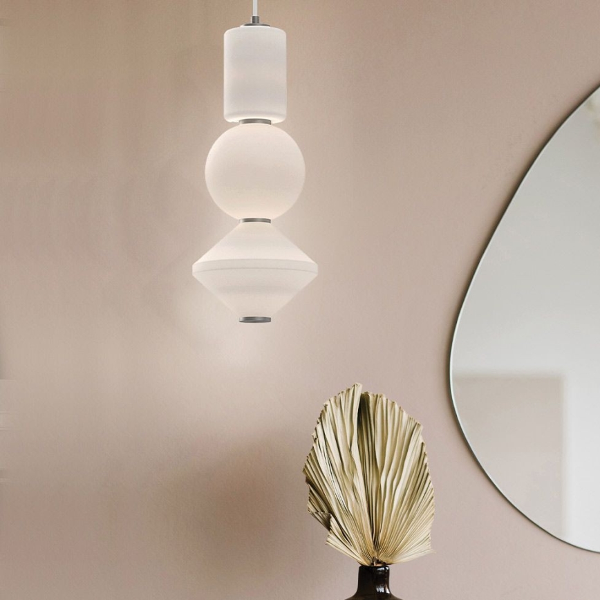 Alora Mood - LED pakabinamas šviestuvas ant laido BIJOU LED/20W/230V 3000K matinis chromas