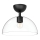 Alora Mood - Lubinis šviestuvas JUDE 1xE27/60W/230V skersm. 30,5 cm juodas