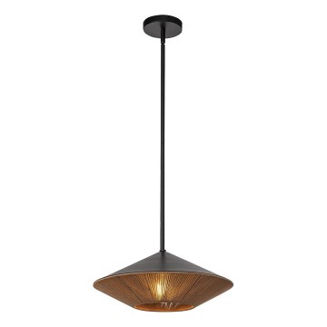 Alora Mood - Sietynas ant stulpo DAPHNE 1xE27/60W/230V diametras 38,1 cm juoda
