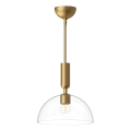 Alora Mood - Sietynas ant stulpo JUDE 1xE27/60W/230V diametras 30,5 cm žalvaris