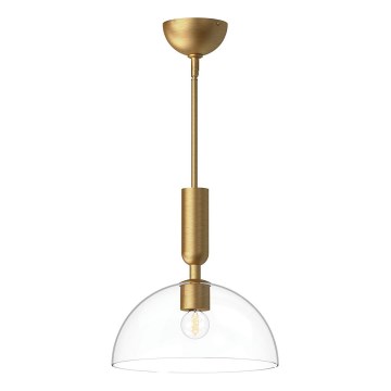Alora Mood - Sietynas ant stulpo JUDE 1xE27/60W/230V diametras 30,5 cm žalvaris