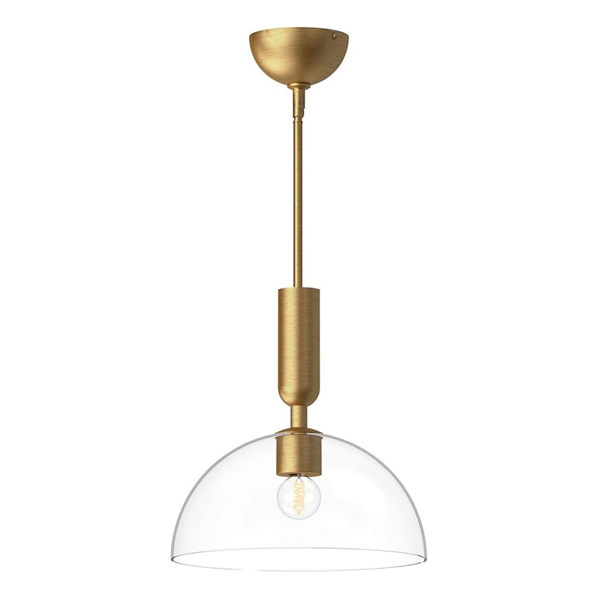 Alora Mood - Sietynas ant stulpo JUDE 1xE27/60W/230V diametras 30,5 cm žalvaris