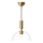 Alora Mood - Sietynas ant stulpo JUDE 1xE27/60W/230V diametras 30,5 cm žalvaris