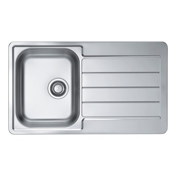 ALVEUS 1065560 - Virtuvinė kriauklė LINE 86x50 cm matinė plienas/satinas
