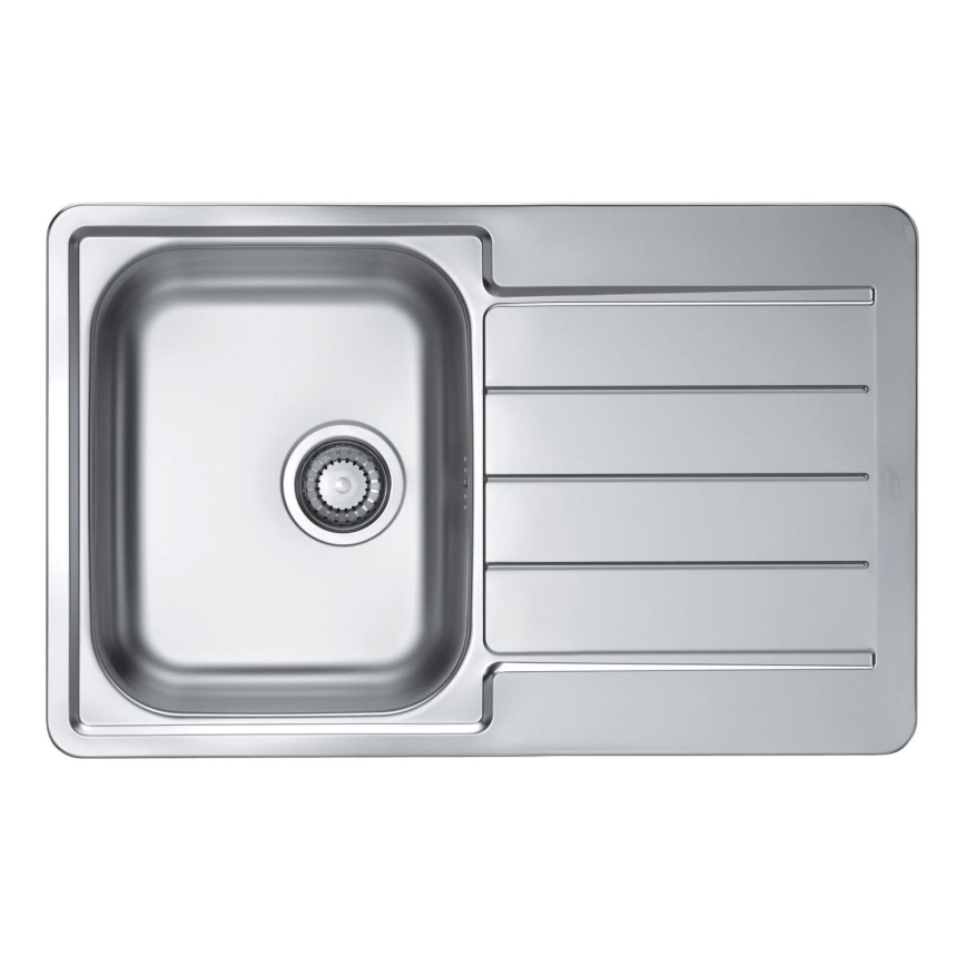 ALVEUS 1069147 - Virtuvės kriauklė LINE 79x50 cm matinė plienas/satinas