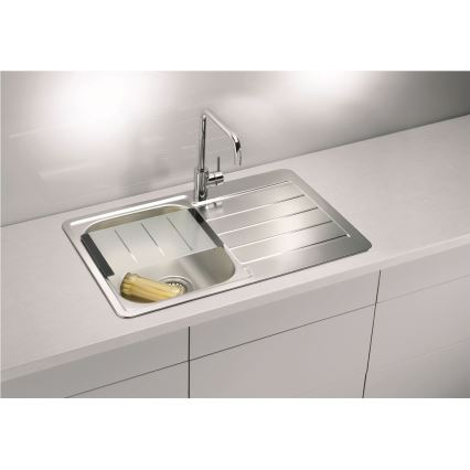 ALVEUS 1069147 - Virtuvės kriauklė LINE 79x50 cm matinė plienas/satinas