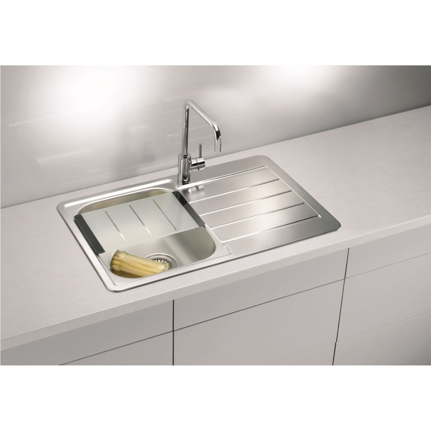 ALVEUS 1069147 - Virtuvės kriauklė LINE 79x50 cm matinė plienas/satinas