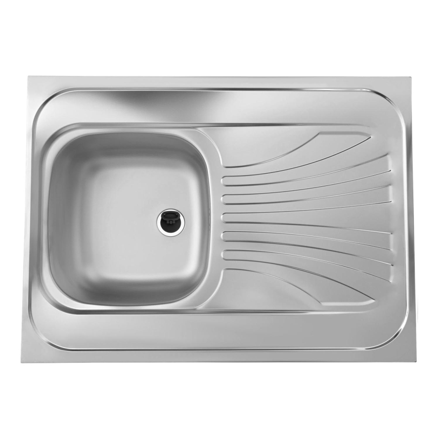 ALVEUS 1095618 - Virtuvės kriauklė CLASSIC 80x60 cm matinė plienas/satinas bez lemu, sukamasis