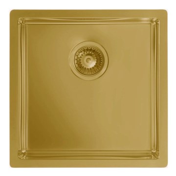 ALVEUS 1103381 - Virtuvės kriauklė QUADRIX 45x45 cm monarch bronza