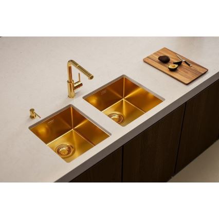 ALVEUS 1103381 - Virtuvės kriauklė QUADRIX 45x45 cm monarch bronza