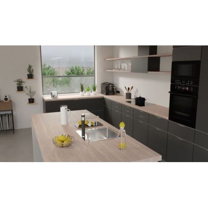 ALVEUS 1103609 - Virtuvės kriauklė PURE 52,5x51,5 cm satinas