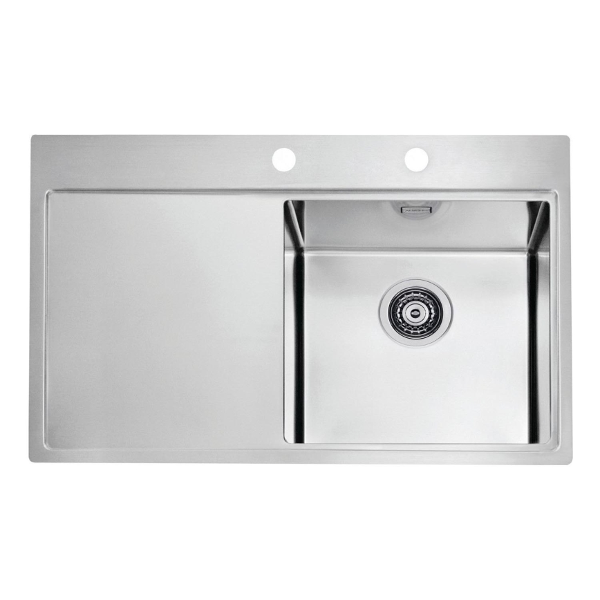 ALVEUS 1103651 - Virtuvės kriauklė PURE 79x52,5 cm satin, dešinė