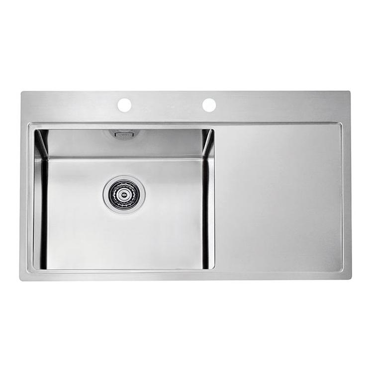 ALVEUS 1103652 - Virtuvės kriauklė PURE 86x52,5 cm satin, kairė