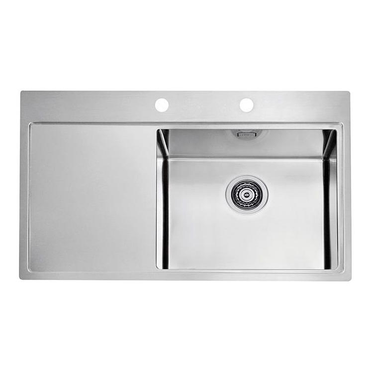 ALVEUS 1103653 - Virtuvės kriauklė PURE 86x52,5 cm satin, dešinė