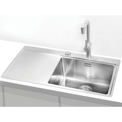 ALVEUS 1103653 - Virtuvės kriauklė PURE 86x52,5 cm satin, dešinė
