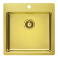 ALVEUS 1106867 - Virtuvės kriauklė PURE 52,5x51,5 cm monarch auksas