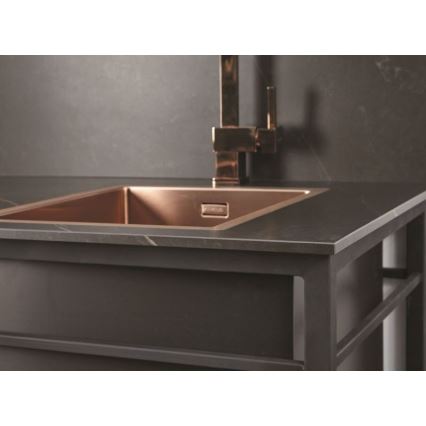 ALVEUS 1122689 - Virtuvės kriauklė QUADRIX 45x45 cm monarch varis
