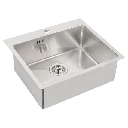 ALVEUS 1124382 - Virtuvės kriauklė QUARTO 55x48 cm satinas