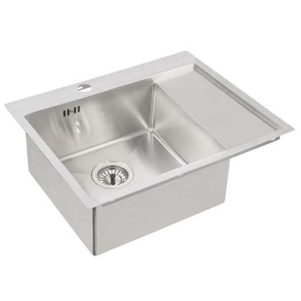 ALVEUS 1124383 - Virtuvės kriauklė QUARTO 61,5x48 cm satinas