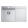 ALVEUS 1124384 - Virtuvės kriauklė QUARTO 78x48 cm satinas