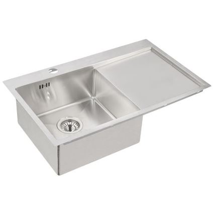 ALVEUS 1124384 - Virtuvės kriauklė QUARTO 78x48 cm satinas