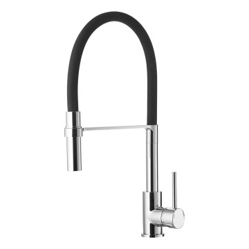 ALVEUS 1129024 - Kriauklės čiaupas su lanksčia rankena ELIA 45 cm žalvaris/blizgus chromas