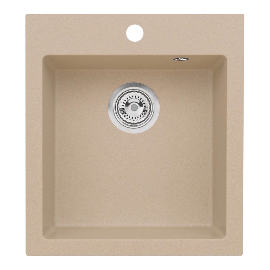 ALVEUS 1133431 - Virtuvės kriauklė CORTINA 50x45 cm granito/smėlio spalva